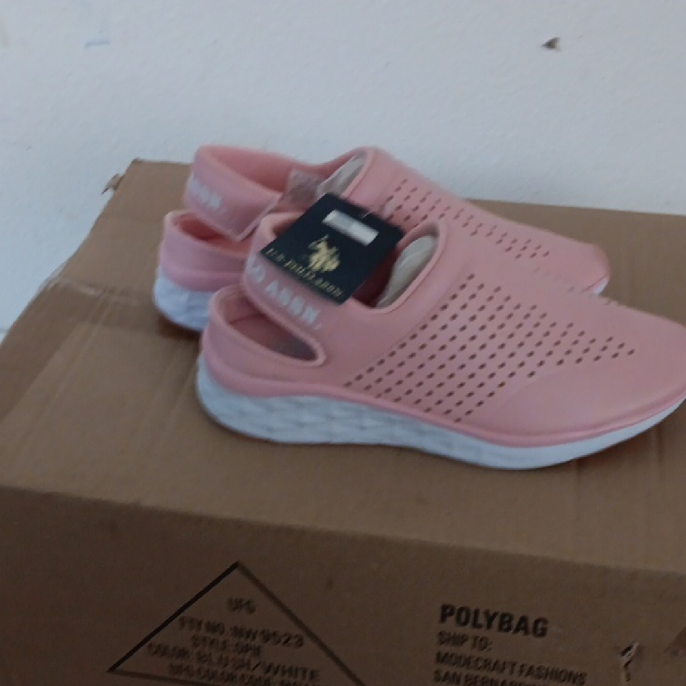 Pink Slip-On Clogs